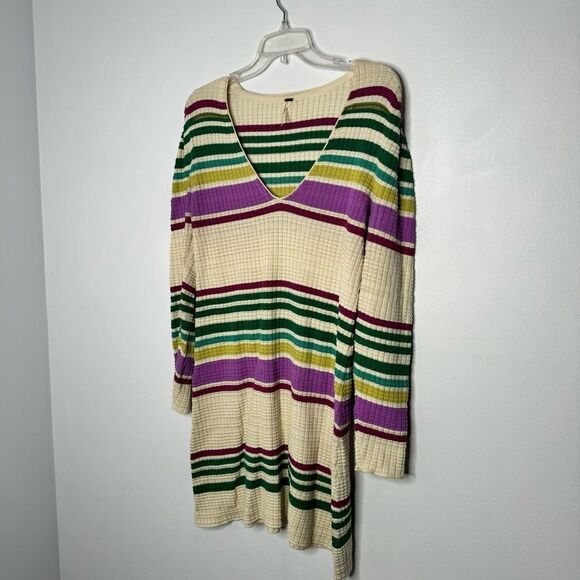 Free People Women's Gidget Striped Sweater Dress - Picture 4 of 8